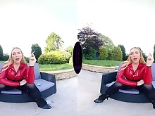 Amateur Blonde Fetish MILF Outdoor Solo