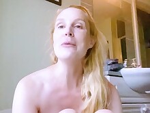 Amateur Blonde Emo Granny HD Masturbation Solo Webcam