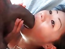 Asian Black Blowjob Dick Ebony Hardcore Huge Cock Interracial Rough