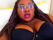 Amateur Bbw Big Tits Black Boobs Busty Ebony Solo
