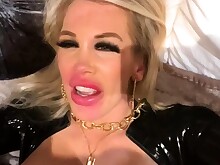 Awesome Big Tits Blonde Boobs Busty Latex MILF Nipples