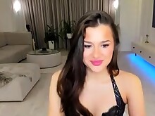 Amateur Brunette Masturbation Solo Teen Webcam