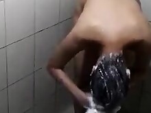 Amateur Asian Fetish Masturbation Shower Solo Strip Webcam