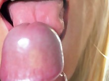 Amateur Blonde Blowjob HD MILF POV Tease