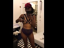 Amateur Bbw Big Tits Black Boobs Busty Ebony Fingering HD