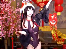 Asian Babe Chinese Cosplay Fetish HD Lesbians