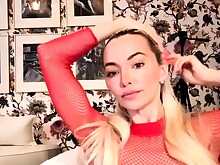 Amateur Big Tits Boobs Busty Jerking Redhead Solo