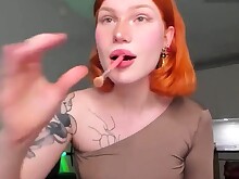 Emo Masturbation Redhead Solo Teen Webcam