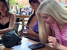 Amateur Blonde Brunette Busty HD MILF Outdoor Seduced