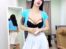 Brunette Masturbation Solo Teen Webcam