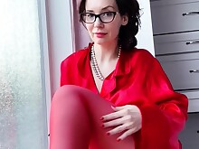 Brunette Fingering Gorgeous Masturbation MILF Solo