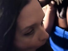 Amateur Blowjob Brunette Cum Cumshot Dick Handjob Huge Cock Interracial