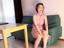 Amateur Brunette Crazy Cute Jerking Solo