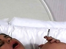 Babe Big Tits Boobs Brunette Busty Fetish Foot Fetish Gorgeous Masturbation