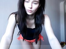 Brunette Gorgeous Hotel Solo Teen Webcam