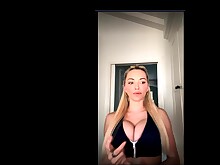 Babe Big Tits Blonde Boobs Bus Busty HD Solo