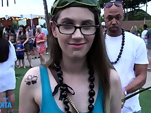 Brunette Fingering Group Sex Hardcore HD Outdoor Public Teen