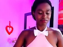 Amateur Black Ebony Solo Webcam