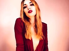 Amateur Blowjob HD Redhead Solo