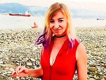 Babe Fetish HD Jerking Outdoor Solo