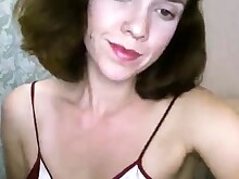 Brunette Masturbation Solo Teen Webcam