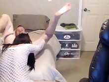 Amateur Ass Blowjob Boyfriend Brunette Licking Small Tits Tits Webcam