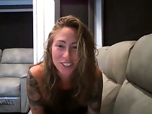Anal Blonde Close Up Dildo Masturbation MILF Pussy Solo Strip