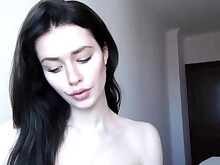 Amateur Brunette Solo Teen