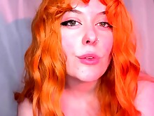 Blonde Jerking Redhead Solo Teen Webcam