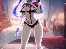 HD Hentai Licking Pussy Redhead