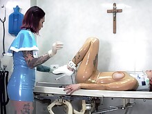 Babe Brunette Bus Busty Fetish HD Pornstar Uniform