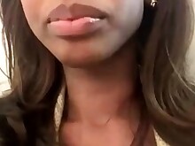 Beautiful Black Ebony MILF Solo Toys Webcam