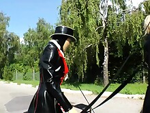 Fetish HD Latex Outdoor