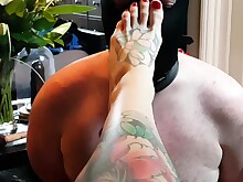 Amateur Close Up Fetish Foot Fetish Footjob Girlfriend