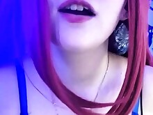 Amateur Close Up Gorgeous Redhead Solo Strip Tease Teen